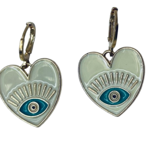 aretes con ojos